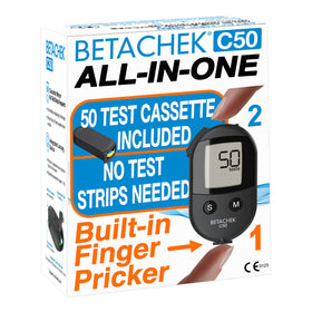 Betachek All-In-One Glucose Meter Starter Kit VAT Relief
