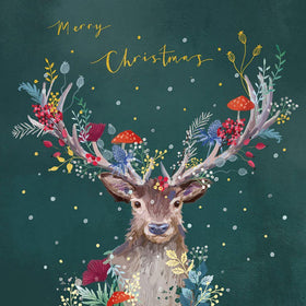Stag design Christmas Card for 2025