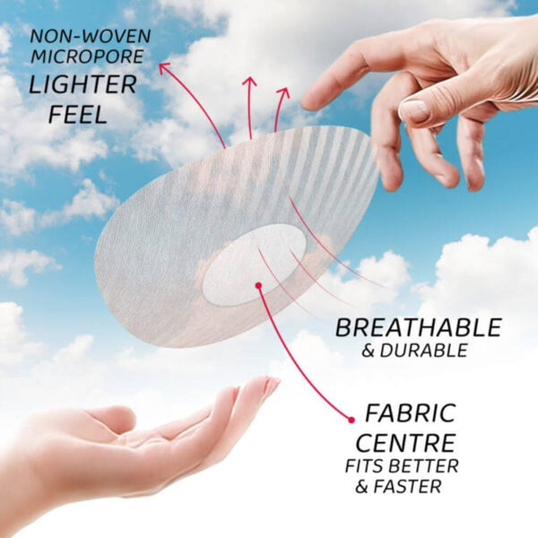 Features of patch on a sky background