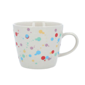 Rainbow Splash Stoneware Mug