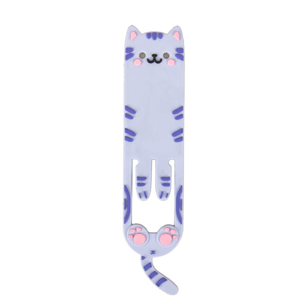 Cat-shaped hair clip on a white background