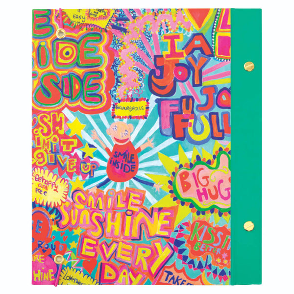 Arthouse Unlimited A5 Hardback Journal - Full Of Joy