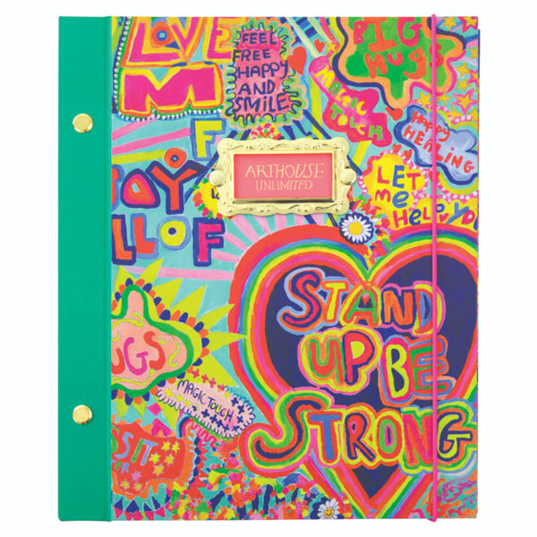 Arthouse Unlimited A5 Hardback Journal - Full Of Joy