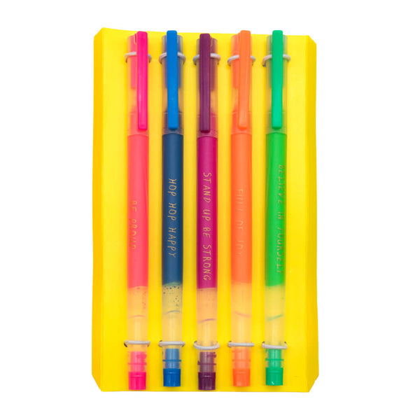 Arthouse Unlimited Set of 5 Gel Pens