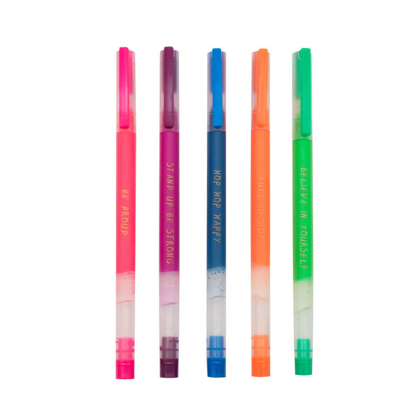 Arthouse Unlimited Set of 5 Gel Pens
