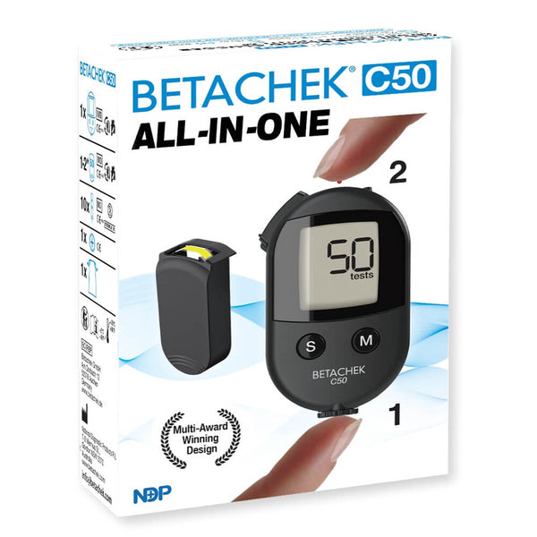 Betachek All-In-One Glucose Meter VAT Relief
