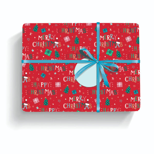 Christmas Text Wrap and Tags