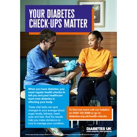 Diabetes Health Check Poster