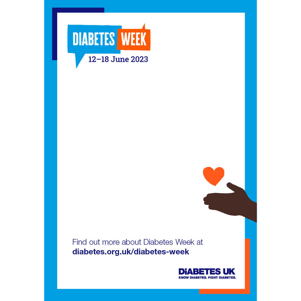 Diabetes Week Posters and Invitations (Download Only) Diabetes UK Shop