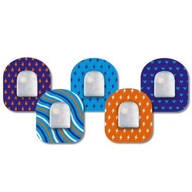 Diabetes UK Patch Pack Omnipod Patches - 5 Pack