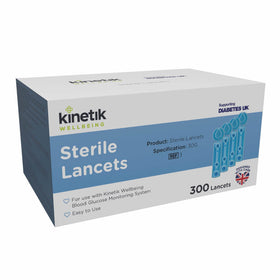 Kinetik Wellbeing 300 x Sterile Lancets