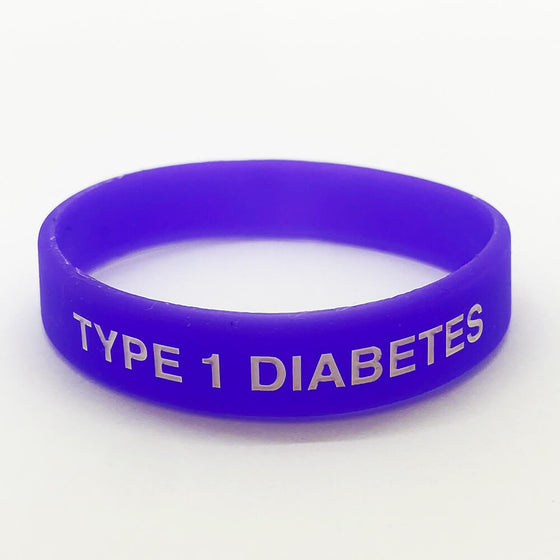 Type 2 diabetes hot sale silicone bracelets