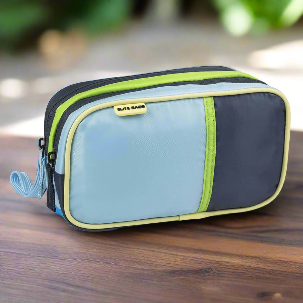 Isothermal Diabetes Case Blue and Green VAT Relief - Diabetes UK Shop