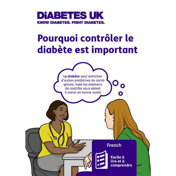 Why Diabetes Check-ups Matter - Easy Read