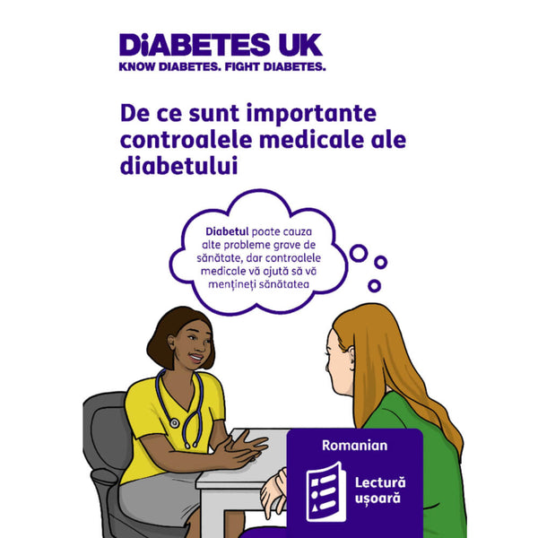 Why Diabetes Check-ups Matter - Easy Read
