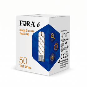 FORA 6 Blood Glucose Test Strip (50)