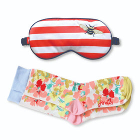 Joules Eye Mask & Socks Set