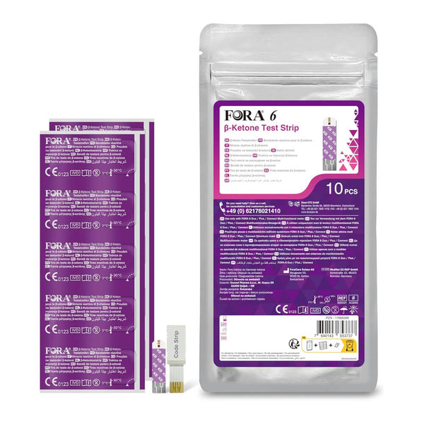 FORA 6 Beta-Ketone Test Strip (10)