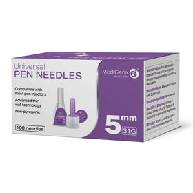 MediGenix Universal Pen Needles 31G (100 pcs) VAT Relief