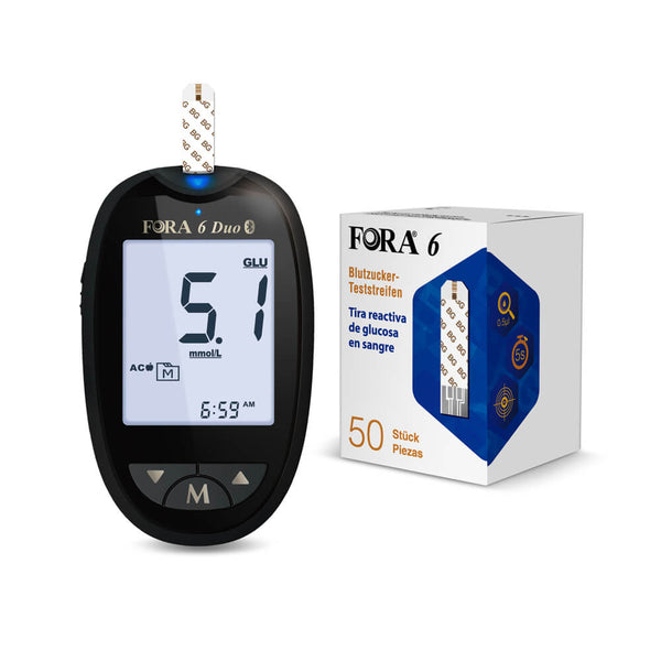 FORA 6 Blood Glucose Test Strip (50)