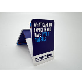 Care to Expect business card Z fold leaflet-Type 1
