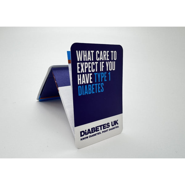 Care to Expect business card Z fold leaflet-Type 1