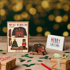 Nutcracker Pop Out Christmas Card