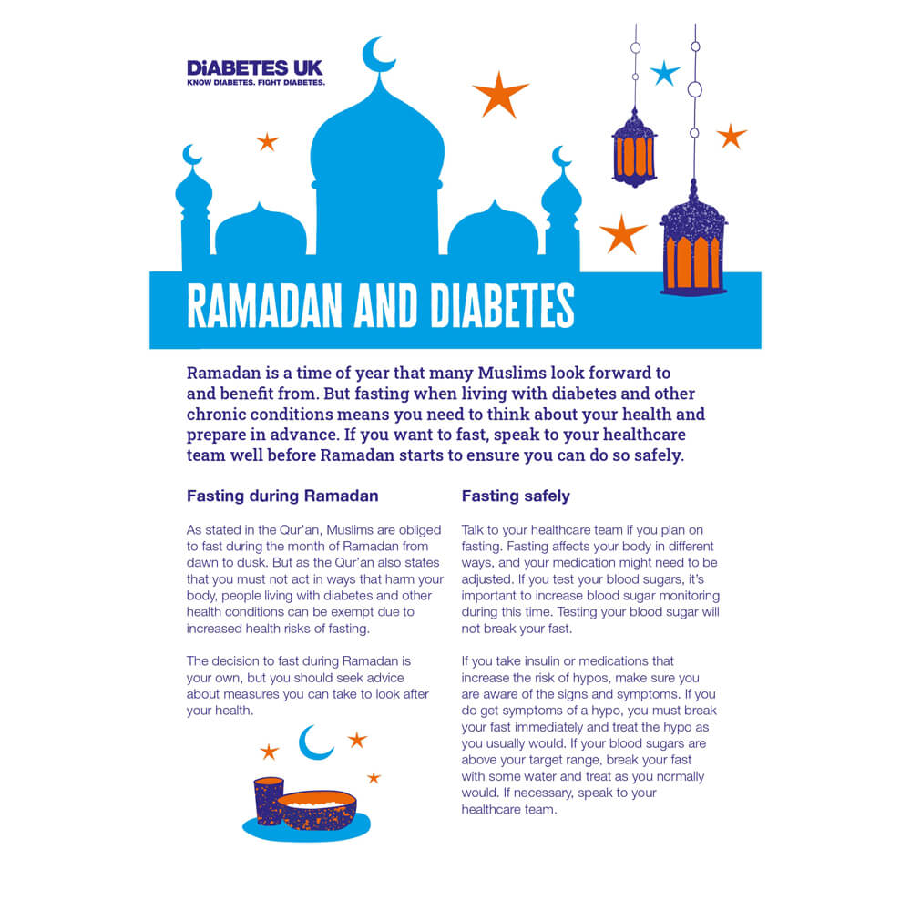 Ramadan And Diabetes | Free Diabetes Information - Diabetes UK Shop