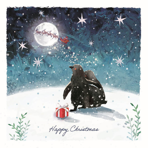 Santa's Been Christmas Cards