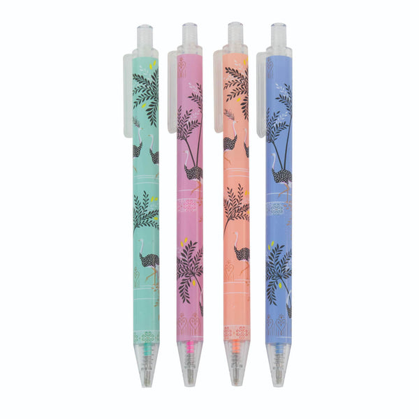 Sara Miller Savannah Set of 4 Gel Pens