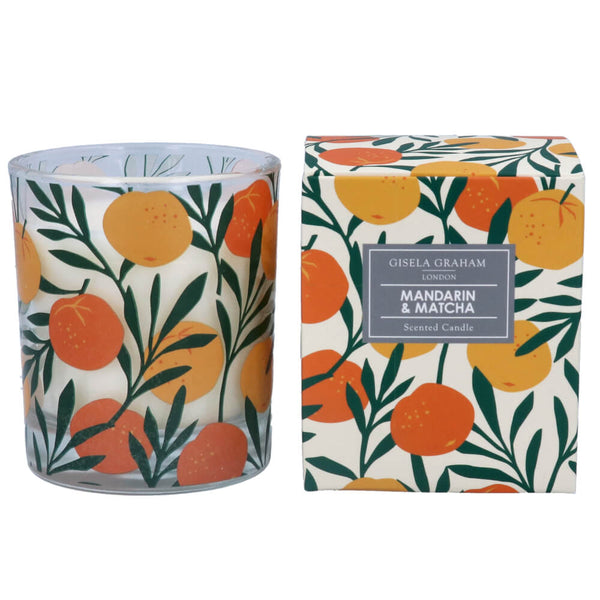 Satsuma Scented Candle (Mandarin and Matcha)
