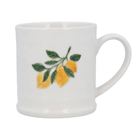 Stoneware Mug - Lemon Branch