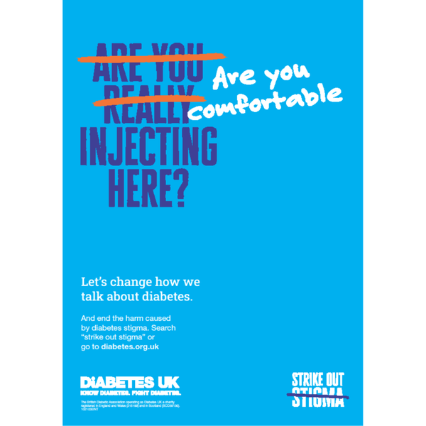 Strike Out Stigma A4 Posters (printed)