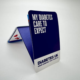 Care to Expect business card Z fold leaflet-Type 2