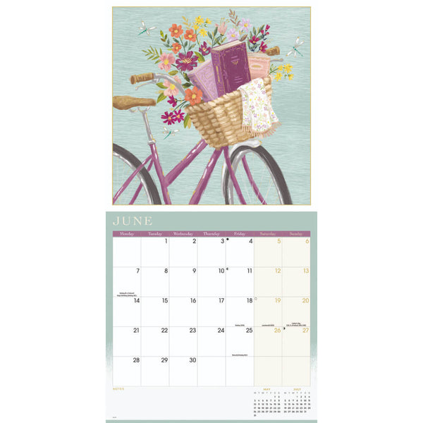 Book Lovers Wall Calendar 2027