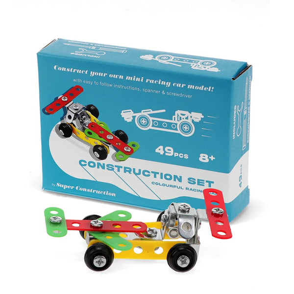 Colourful Racing Car Mini Construction Kit