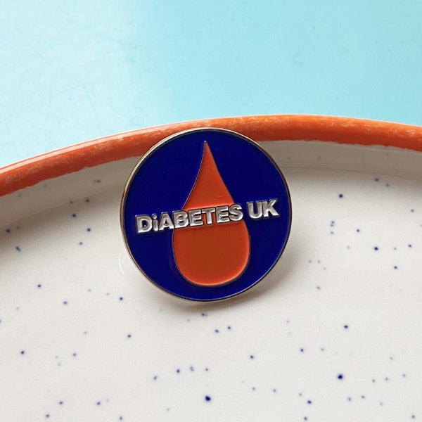 Droplet Diabetes UK Round Badge
