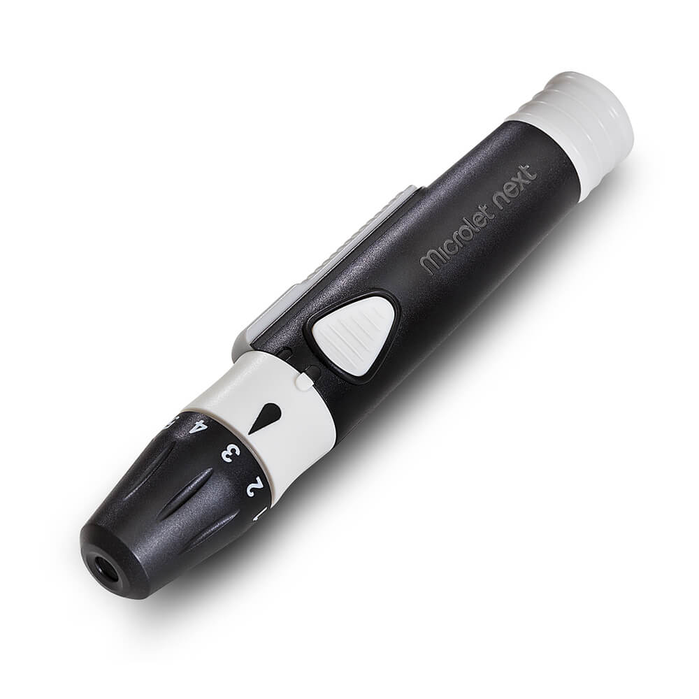 Lasing Device Microlet Next Lancing Device VAT Relief - Diabetes UK Shop