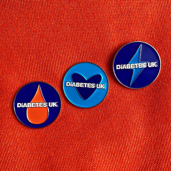 Droplet Diabetes UK Round Badge