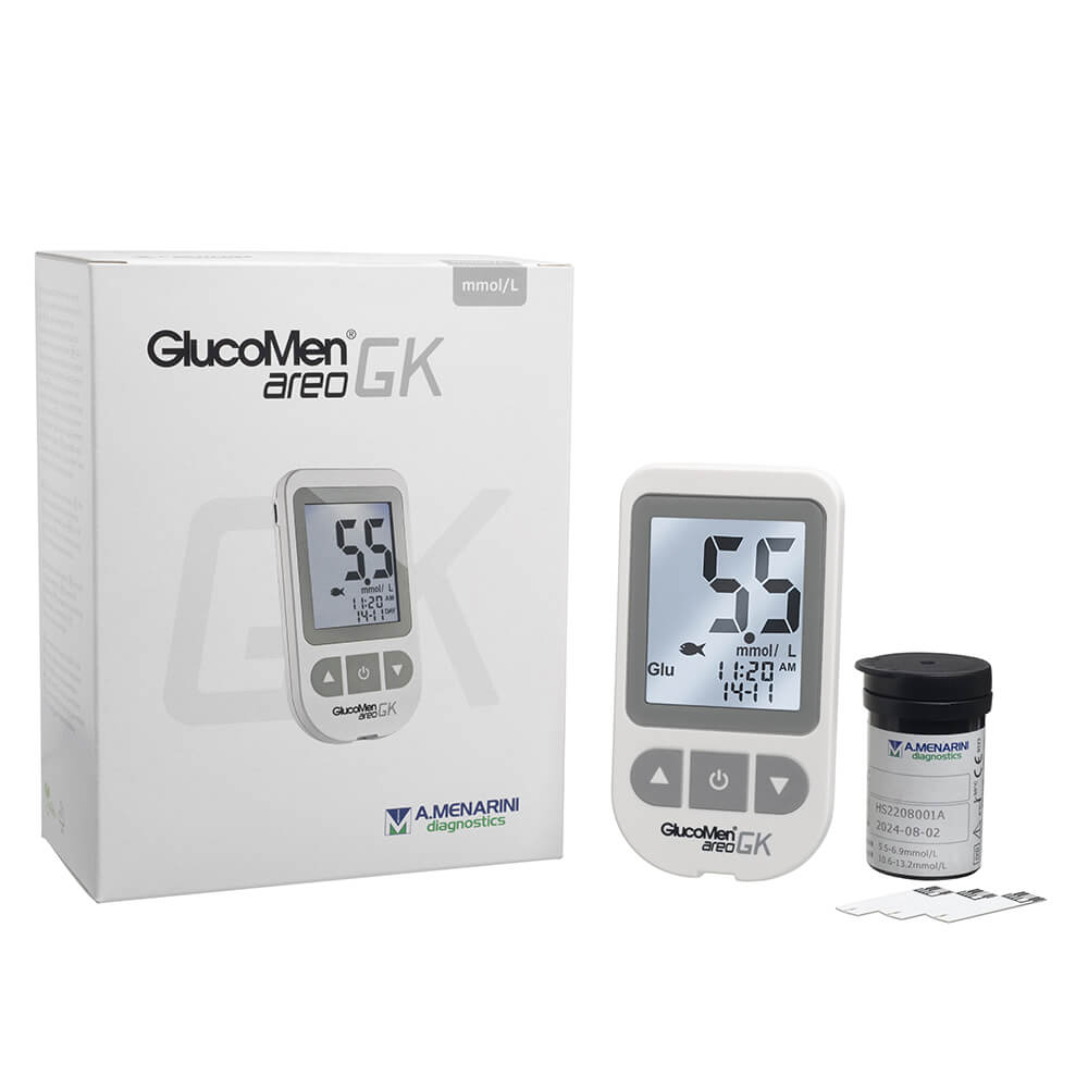 GlucoMen Areo GK Meter Set - Diabetes UK Shop