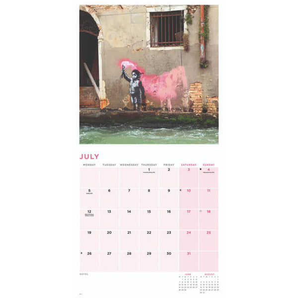 If Graffiti Changed Anything Wall Calendar 2027 featuring a selection of street art images.