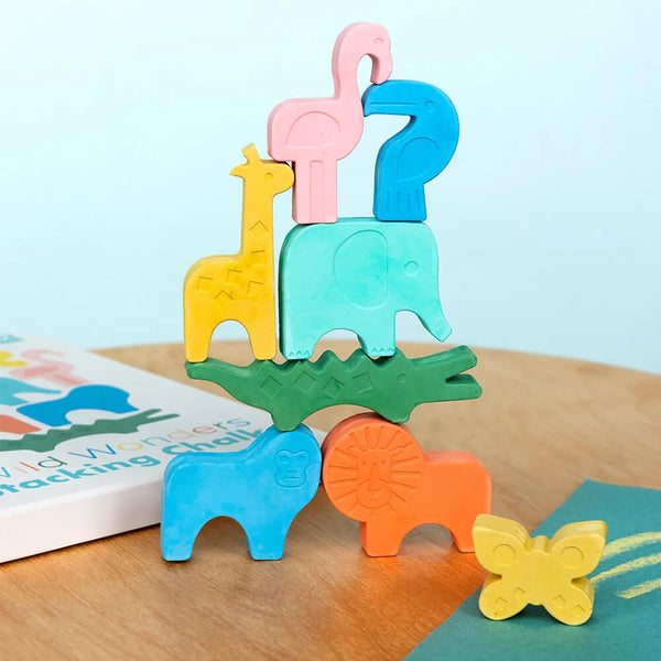 Wild Wonders Animal Stacking Chalks