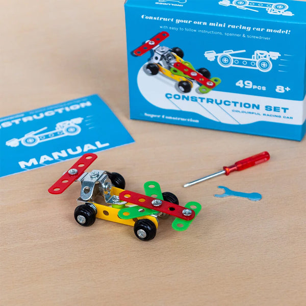 Colourful Racing Car Mini Construction Kit
