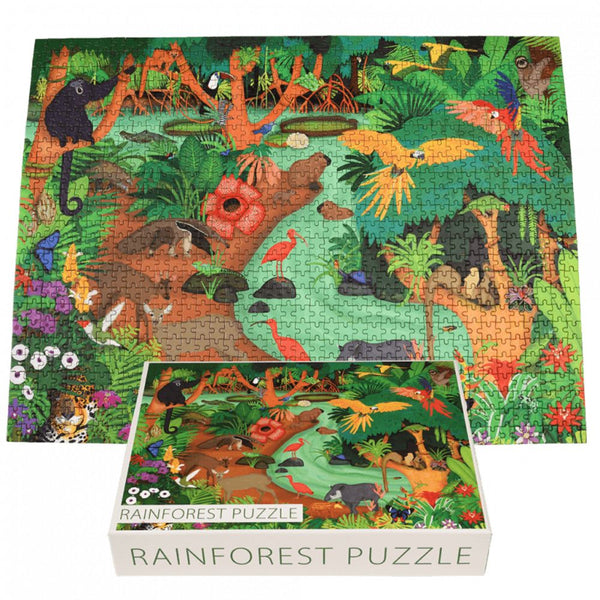 Rainforest 1000 Piece Jigsaw - Diabetes UK Shop