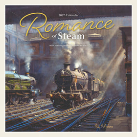 Romance of Steam Wall Calendar 2027