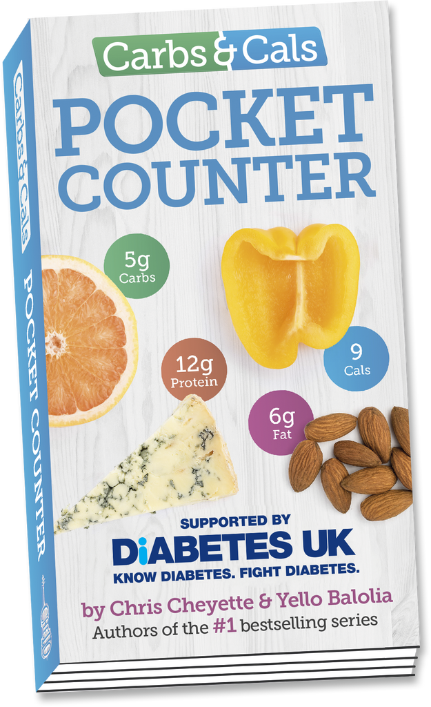 Carbs & Cals Pocket Counter Diabetes UK Shop
