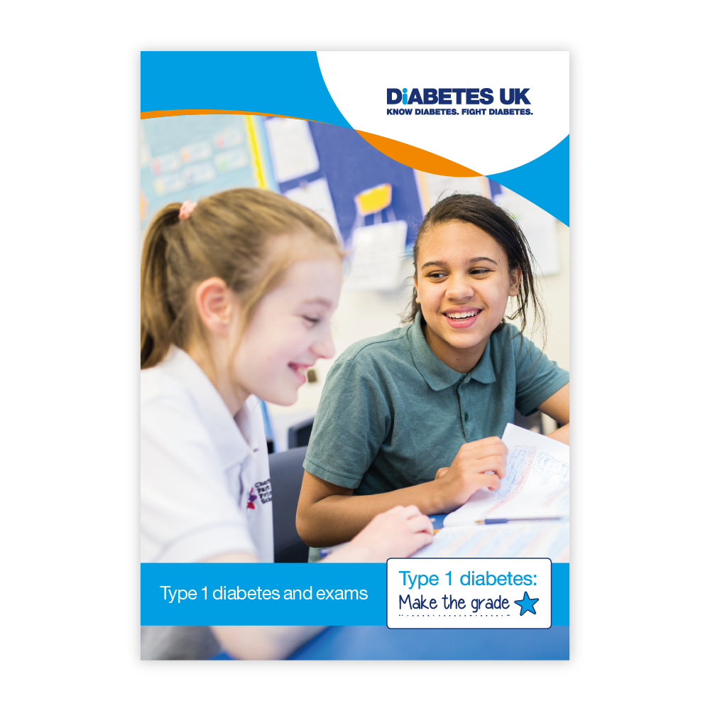 Make the Grade Type 1 diabetes and exams Diabetes UK Shop