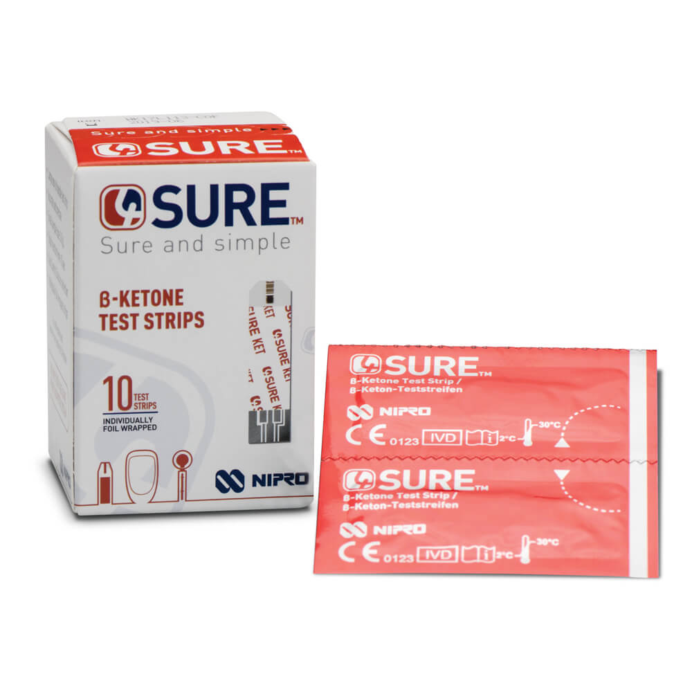 4SURE Ketone Strip 10 Diabetes UK Shop