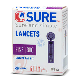 4SURE Lancets 30G VAT Relief