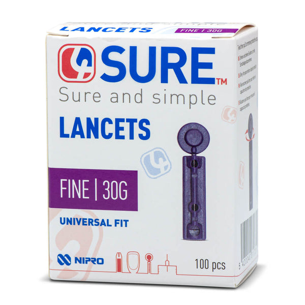4SURE Lancets 30G VAT Relief
